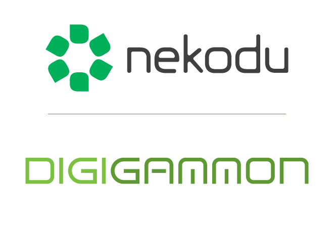 Nekodu Technology and Digigammon logos